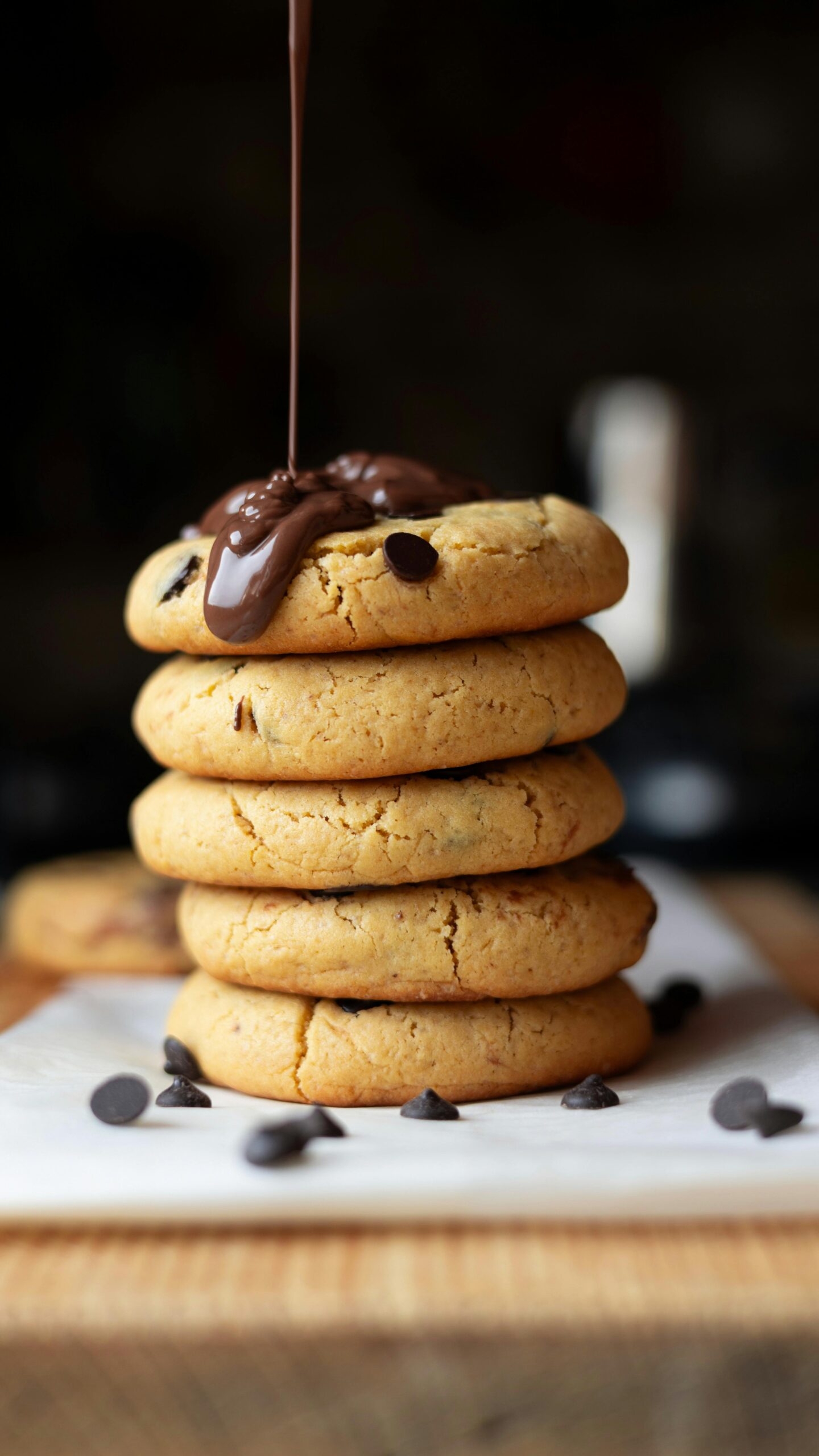 choco-chip cookies